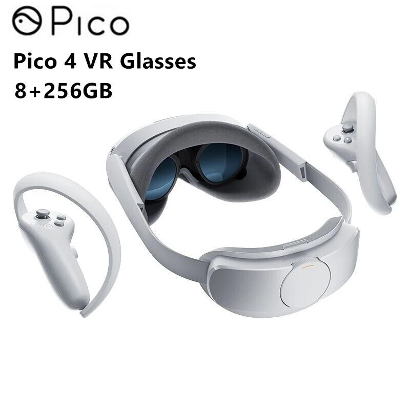 Pico 4 VR Glasses Headsets 128G 256GB All-in-One 3D 4K Display Virtual  Reality