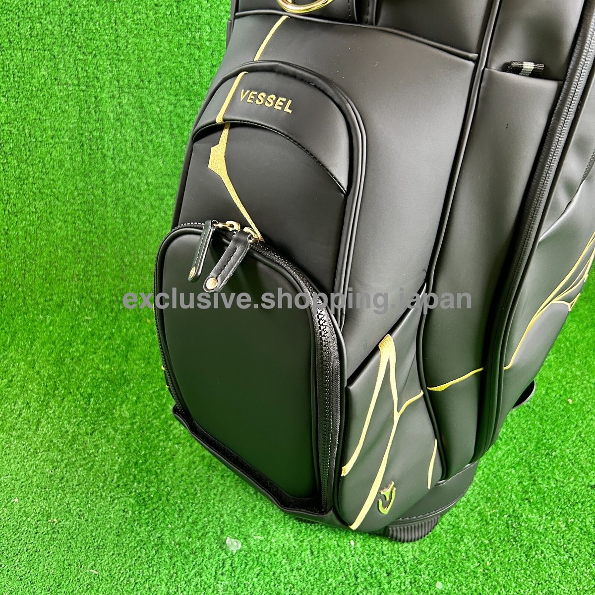 VESSEL Golf LUX 7 JP 2.0 Cart Bag Japan Exclusive 9 x 47in 7-way