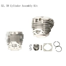 Chainsaw Parts - 52/58 2-Stroke Cylinder Assembly Kit