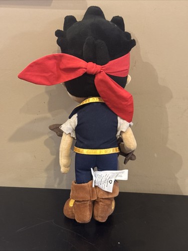Disney Store Plush Doll Jake and the Neverland Pirates 12" Toy Stuffed NEW - Picture 7 of 15