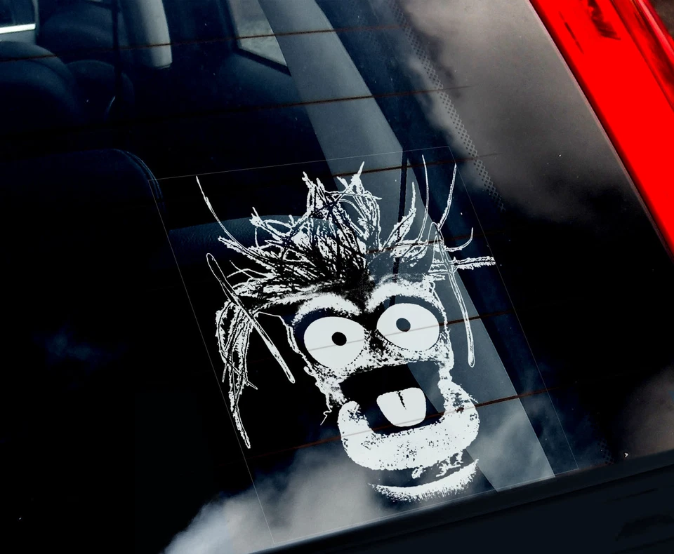 Pepe - Car Window Sticker - The Muppet Show Peeper The King Prawn Muppets Gift