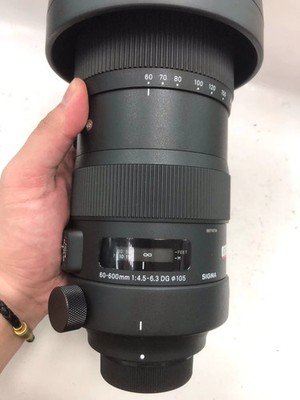 Sigma Sports 60-600mm F4.5-6.3 DG OS HSM Canon EF Mount Telephoto