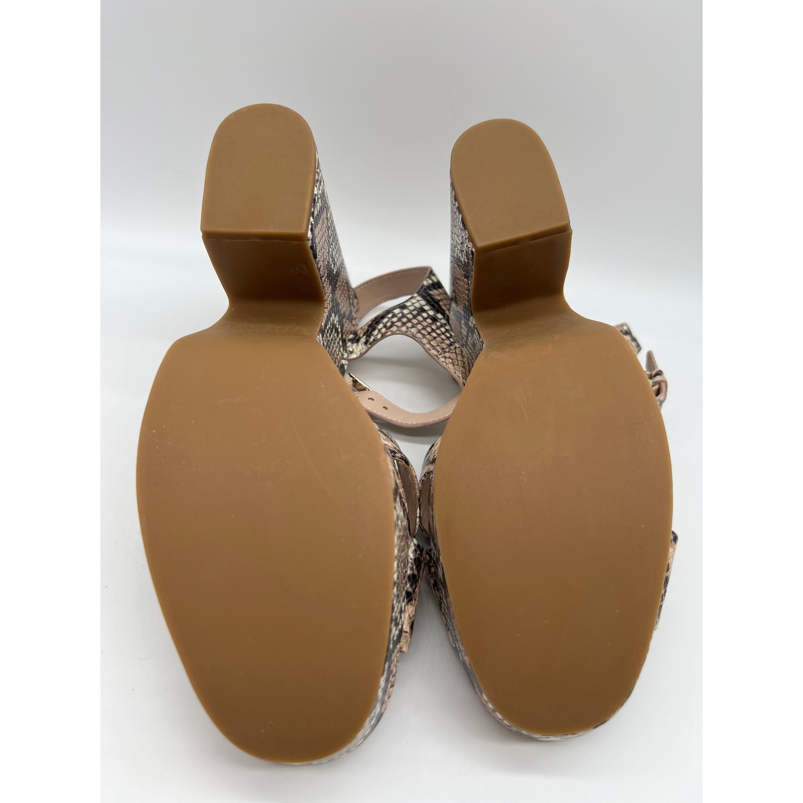 Kate Spade Women's Grace Leather Dressy Snake Print Platforms Size 10M thumbnail 10