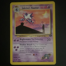 Pokemon TCG Sabrina's Haunter 55/132 Gym Challenge English Uncommon Regular on eBay