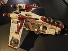 lego star wars clone wars republic gunship