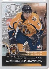 2012 ITG Heroes and Prospects Memorial Cup Champions Yannick Veilleux #MC-11 2d8