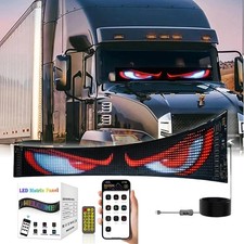 1260cm Programmable Devil Eyes Led Screen For Car Truck Windshield Light Strips