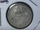 1874-P Seated Liberty Dime