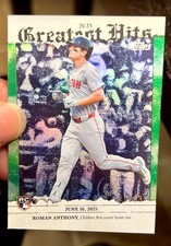 2026 Topps Series 1 Roman Anthony Greatest Hits Green 46/99