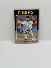 2024 Topps Heritage #247 Tarik Skubal Detroit Tigers Baseball Card