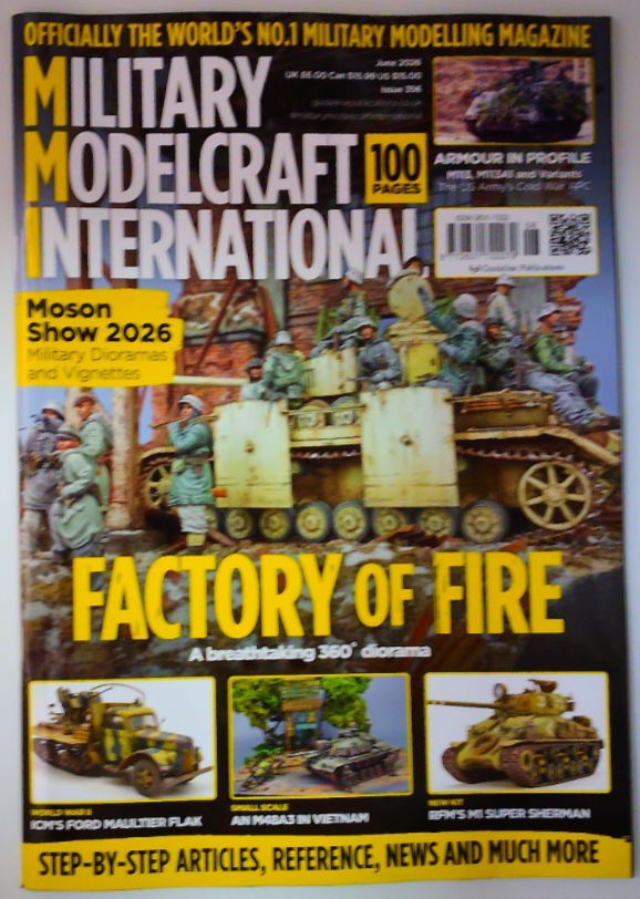 Military Modelcraft International magazine Jun 26 Moson Show Dioramas &Vignettes