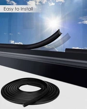 For Boats RV Window Edge Weatherstrip RV Window Rubber Seal Strip 1/2'' X 1/4''