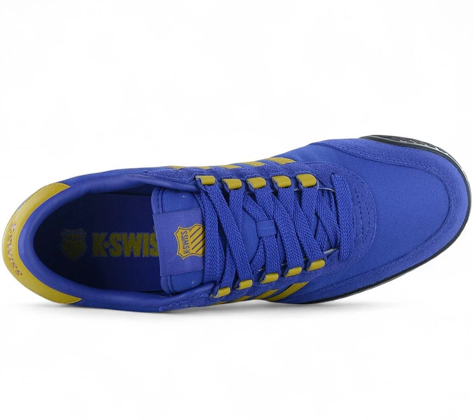 K-Swiss Vintage Trainer T - Hombre Sneakers Azul 09463-482 Retro Calzado - Imagen 4 de 4