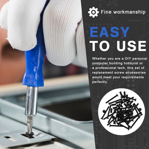 60PCScomputer fan screws Screw for Case Fan Screws - 第 11/12 張圖片
