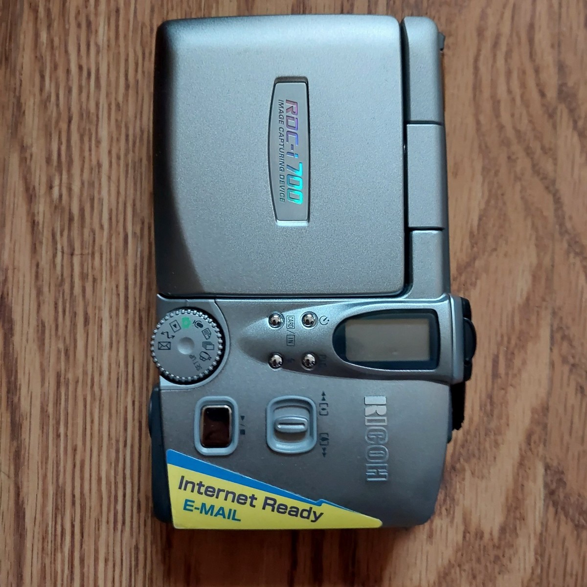 Ricoh RDC I-700 Digital Camera Original Manual And Two Batteries