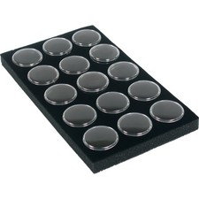15 Gemstone Jar Jewelry Display Tray Insert 7 3/4"
