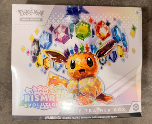 Pokémon TCG Scarlet & Violet—Prismatic Evolutions Elite Trainer Box E