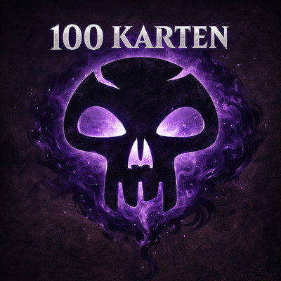 Magic The Gathering 100 Schwarze Karten MTG Sammlung Deckbau  min 10 rares
