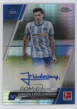 Jurgen Ekkelenkamp Chrome Bundesliga 2021 Prism Refractor /175 Auto
