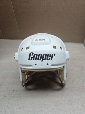 Vintage Cooper sk 2000 white large Hockey Helmet 