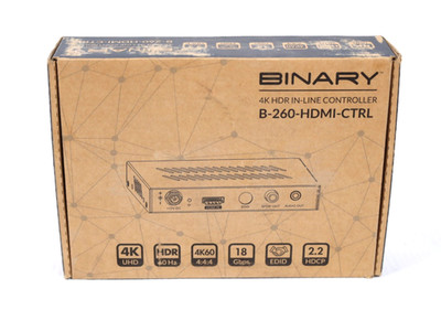 Binary B-260-HDMI-CTRL 260 4K HDR In-Line Controller w739