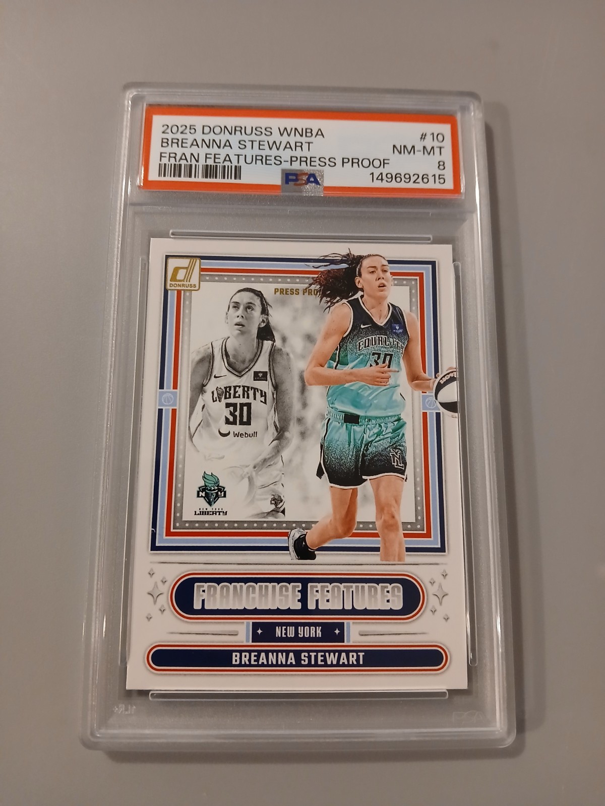 WNBA 2025 Donruss PSA Lot - Sonia Citron Rookie - Sabrina Ionescu - Nika Muhl view 4