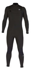 Billabong Men's Absolute 4/3mm Chest Zip Full Wetsuit - Black - New