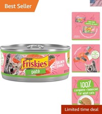 Savory Salmon Pate Cat Food by Purina - 24 x 5.5oz for Happy Kittens & Cats 5.57 per gallon