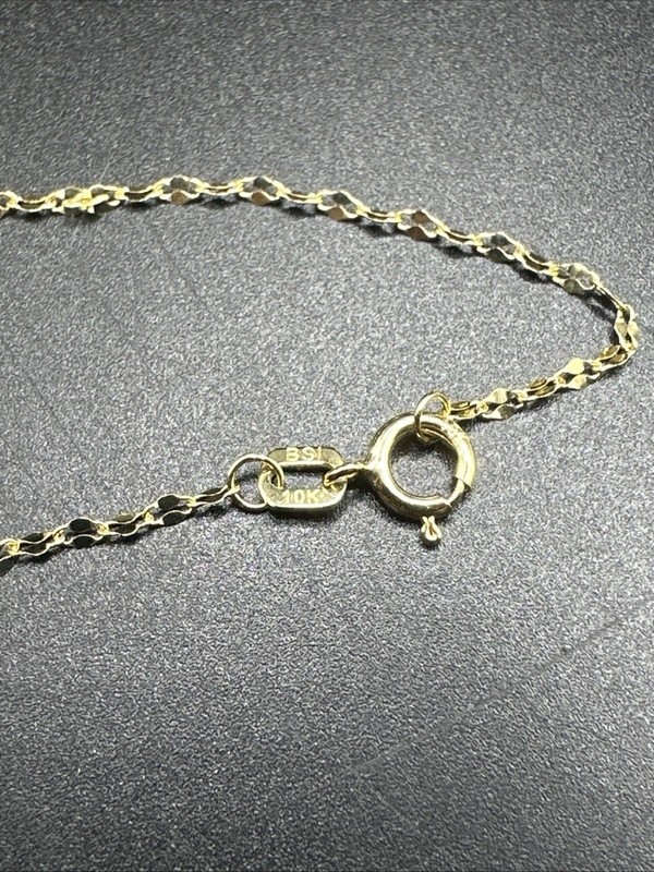 10k  Gold 10” 1.6mm Mirror Link 