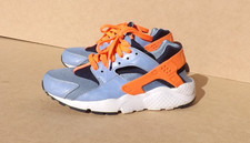 Taglia 4.5Y - Nike Huarache Run GS 'Chalk Blue Bright Mango' - Sneakers da corsa