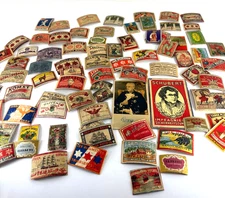 Lot Of 81 Vintage Matchbox matches Covers Sweden No Boxes Craft Collectable