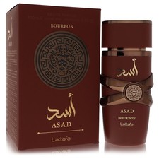 Lattafa Asad Bourbon by Lattafa Eau De Parfum Spray 3.4 oz / e 100 ml