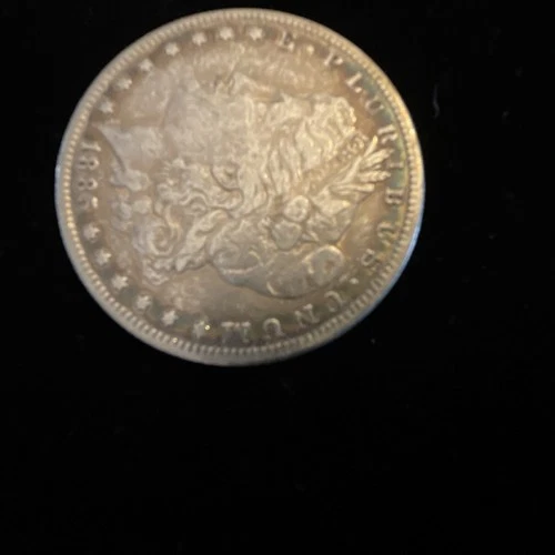 1885 Morgan Silver Dollar Coin $1 US Circulated 0.9 Fineness Silver Uncertified