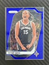 2024-25 Panini Prizm WNBA Tiffany Hayes Blue Velocity #81 Las Vegas Aces