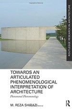 TOWARDS AN ARTICULATED PHENOMENOLOGICAL INTERPRETATION OF By M. Reza Shirazi VG+