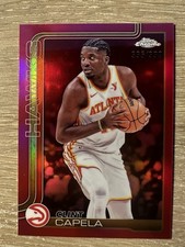 2025 Topps Chrome - CLINT CAPELA - Magenta SP /399 - Atlanta Hawks