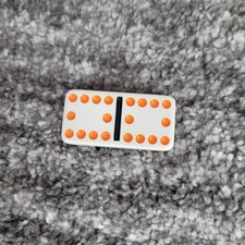 Cardinal Double Twelve Color Domino Replacement Part Piece 10/10