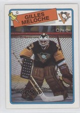 1988-89 O-Pee-Chee Gilles Meloche #8 0b1