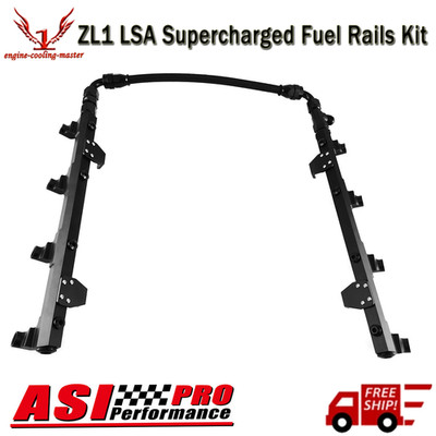 ZL1 LSA Supercharged Fuel Rails Kit Fit 2010-2015 2012 Chevy Camaro ZL1 SS 6.2L