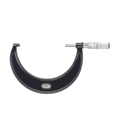 outside Micrometer with One-Piece Spindle, Satin Chrome Finish and Advanced Slee