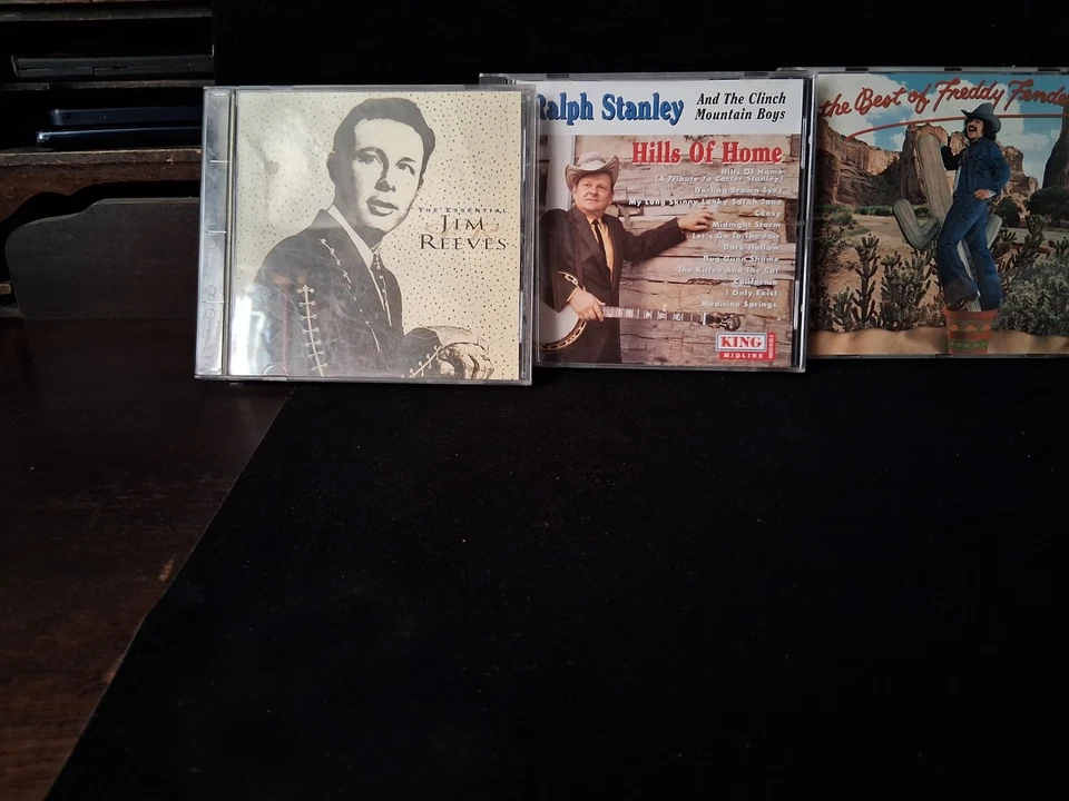 10 Country CD's, REBA,John Anderson,Freddy Fender,Ralph Stanley... Foto 4 de 4