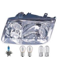 Scheinwerfer Frontscheinwerfer links inkl. Premium Lampen für VW Bora 1J2