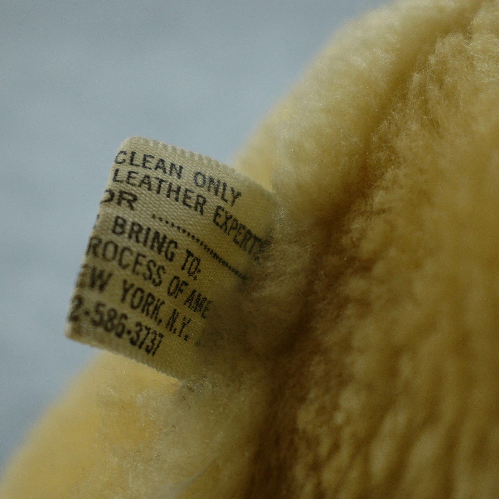 Vintage Buckboard Jacket Mens 38 Tan Shearling Suede Leather Western Coat image 7