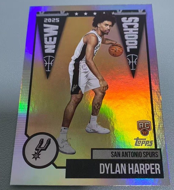 Dylan Harper 2025-26 Topps Flagship RC New School Silver #NS-2
