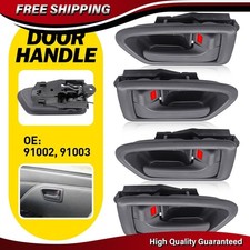 4pcs Interior Door Handle Set For Toyota Camry 1997-2001 Front Rear Left Right
