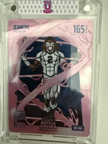 JEANETIC First Edition 165 Power GUM Bo Jackson Battle Arena 2026 BGBF-30 Pink