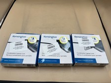 LOT OF3 KENSINGTON LAPTOP LOCKS K64673AM 