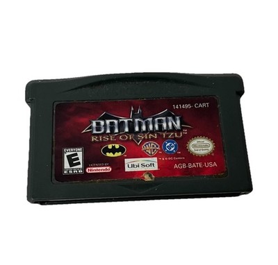 Batman Rise of Sin Tzu GBA Authentic, Tested - GameBoy Advance - AGB BAT USA
