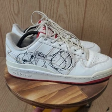 Adidas X Disney Pixar Toy Story Forum Low Men Size 11 White / Red GX0991