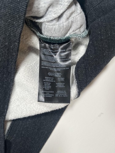 Volcom Hoodie Sweatshirt Mens Small Colorblock Green Gray Black Pullover Skate - Picture 8 of 8
